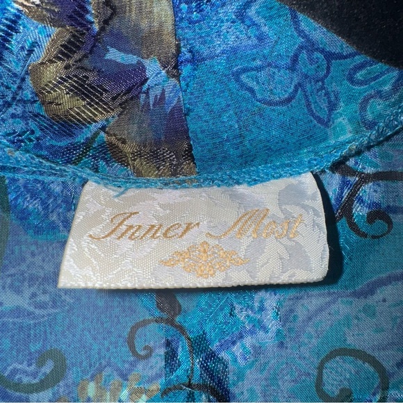 Vintage Floral Sheer Kimono - Picture 4 of 5